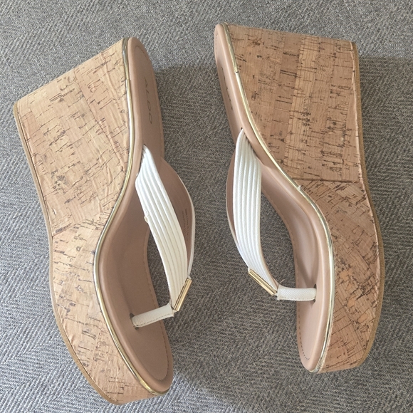 Aldo wedge heel sandals - Picture 4 of 5